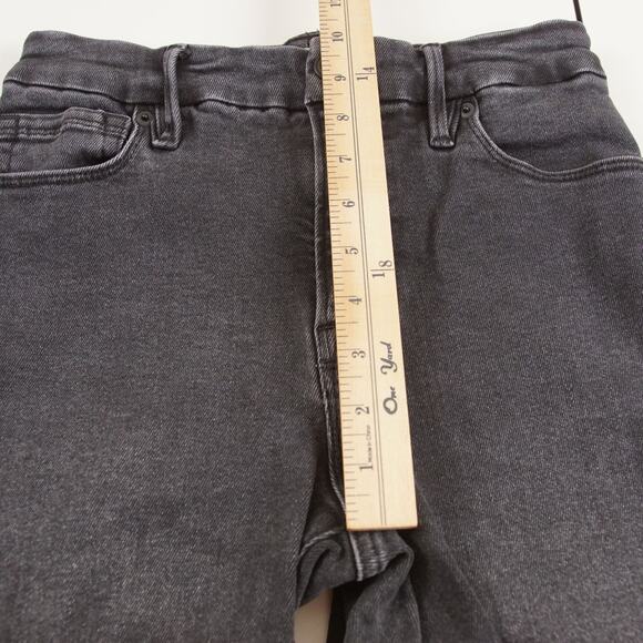 Good American Good Classic Black162 Boot Cut Stretch Jeans Sz 2 / 26 - Picture 6 of 10